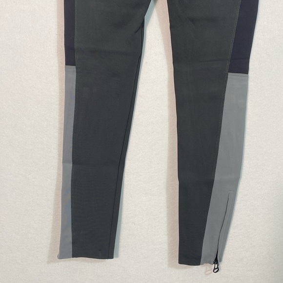 James Perse Y/OSEMITE Scuba Black and Gray Zippered Leggings size 1 small - Picture 8 of 15